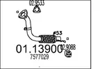 Rura wydechowa MTS 01.13900