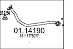 Rura wydechowa MTS 01.14190 (Z przodu)
