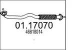 Rura wydechowa MTS 01.17070