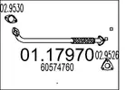 Rura wydechowa MTS 01.17970