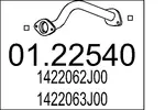 Rura wydechowa MTS 01.22540 (Z przodu)
