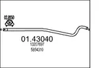Rura wydechowa MTS 01.43040 (Z przodu)