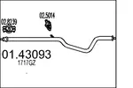 Układ wydechowy MTS C240184009402