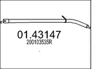Układ wydechowy MTS C240260009195