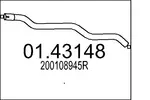 Układ wydechowy MTS C240261010085