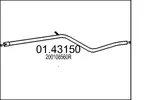 Układ wydechowy MTS C240263010484