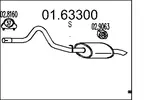Układ wydechowy MTS C010042000307