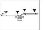 Rura wydechowa MTS 01.70610 (Z tyłu)