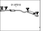 Układ wydechowy MTS C200203010455