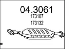 Katalizator MTS 04.3061