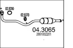 Katalizator MTS 04.3065