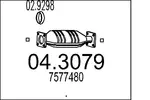 Katalizator MTS 04.3079
