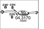Katalizator MTS 04.3170