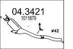 Katalizator MTS 04.3421