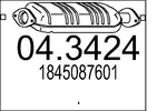 Katalizator MTS 04.3424
