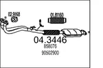 Katalizator MTS 04.3446