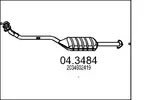Katalizator MTS 04.3484