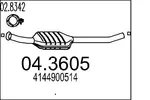 Katalizator MTS 04.3605