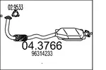 Katalizator MTS 04.3766