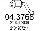 Katalizator MTS 04.3768