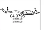 Katalizator MTS 04.3795