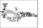 Katalizator MTS 04.3796