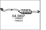 Katalizator MTS 04.3807