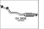 Katalizator MTS 04.3808
