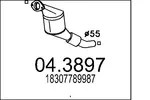 Katalizator MTS 04.3897