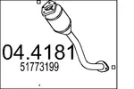 Katalizator MTS 04.4181