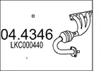 Katalizator MTS 04.4346
