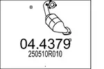 Katalizator MTS 04.4379