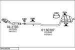 Układ wydechowy MTS C410005013904