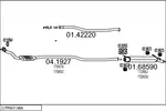 Układ wydechowy MTS C060007000896