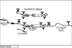 Układ wydechowy MTS C050096000792