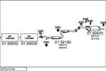 Układ wydechowy MTS C380626002594