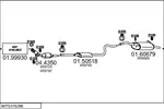 Układ wydechowy MTS C380648007263