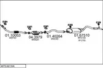 Układ wydechowy MTS C380656008297