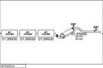 Układ wydechowy MTS C380590002553