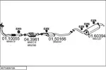 Układ wydechowy MTS C380663007285