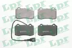 Klocki hamulcowe - komplet LPR 05P1672