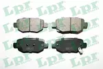 Zestaw klocków hamulcowych, hamulce tarczowe LPR 05P2011