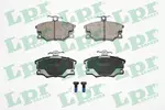 Klocki hamulcowe - komplet LPR 05P676
