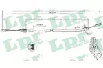 LINKA SPRZ. PEUGEOT 205 88- LPR C0147C
