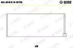 Panewki korbowodowe GLYCO 01-4147/4 STD