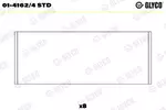 Panewki korbowodowe GLYCO 01-4162/4 STD