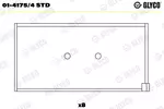 Panewki korbowodowe GLYCO 01-4175/4 STD