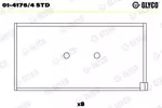 Panewki korbowodowe GLYCO 01-4176/4 STD