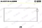 Panewki korbowodowe GLYCO 01-4377/8 0.25mm