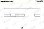 Tuleja korbowodu GLYCO 55-4107 SEMI